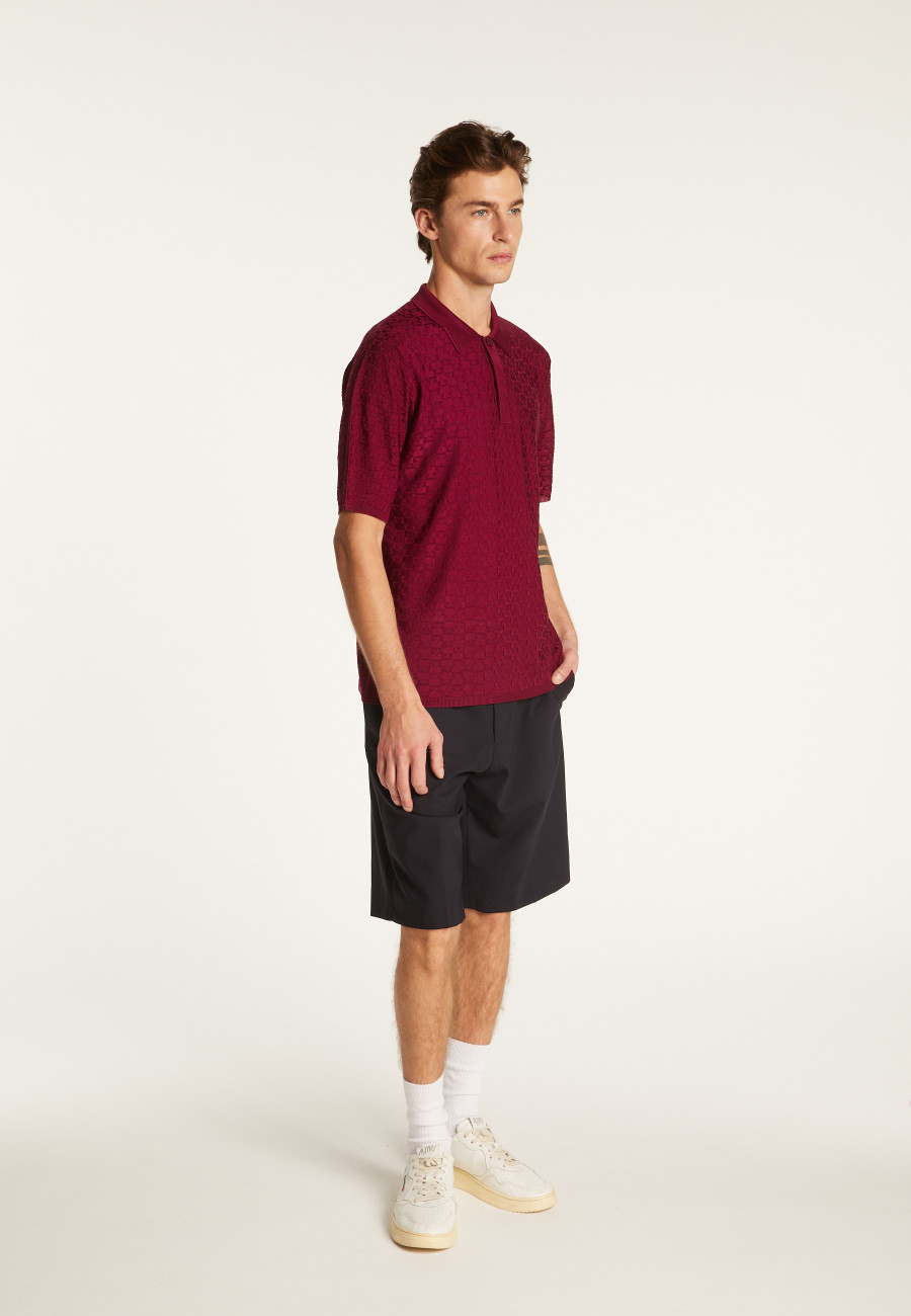 Polo in light thread - Matt Polo in light thread - Matt