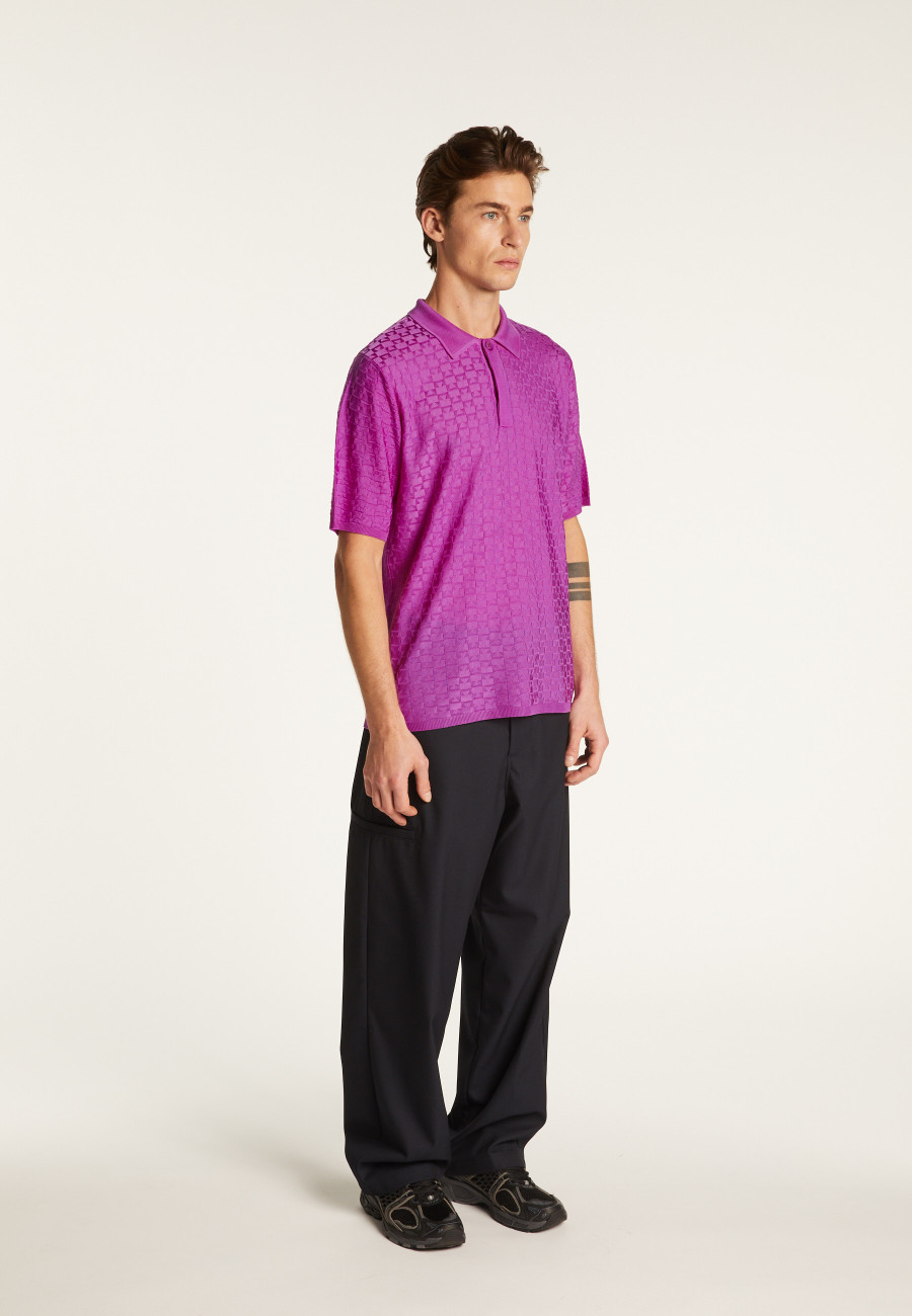 Polo in light thread - Matt