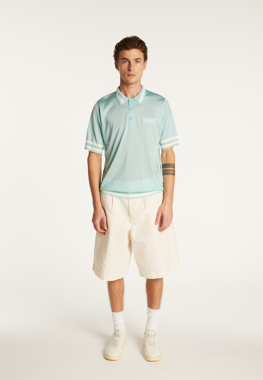 Polo shirt in light thread and stripes - Montmartre