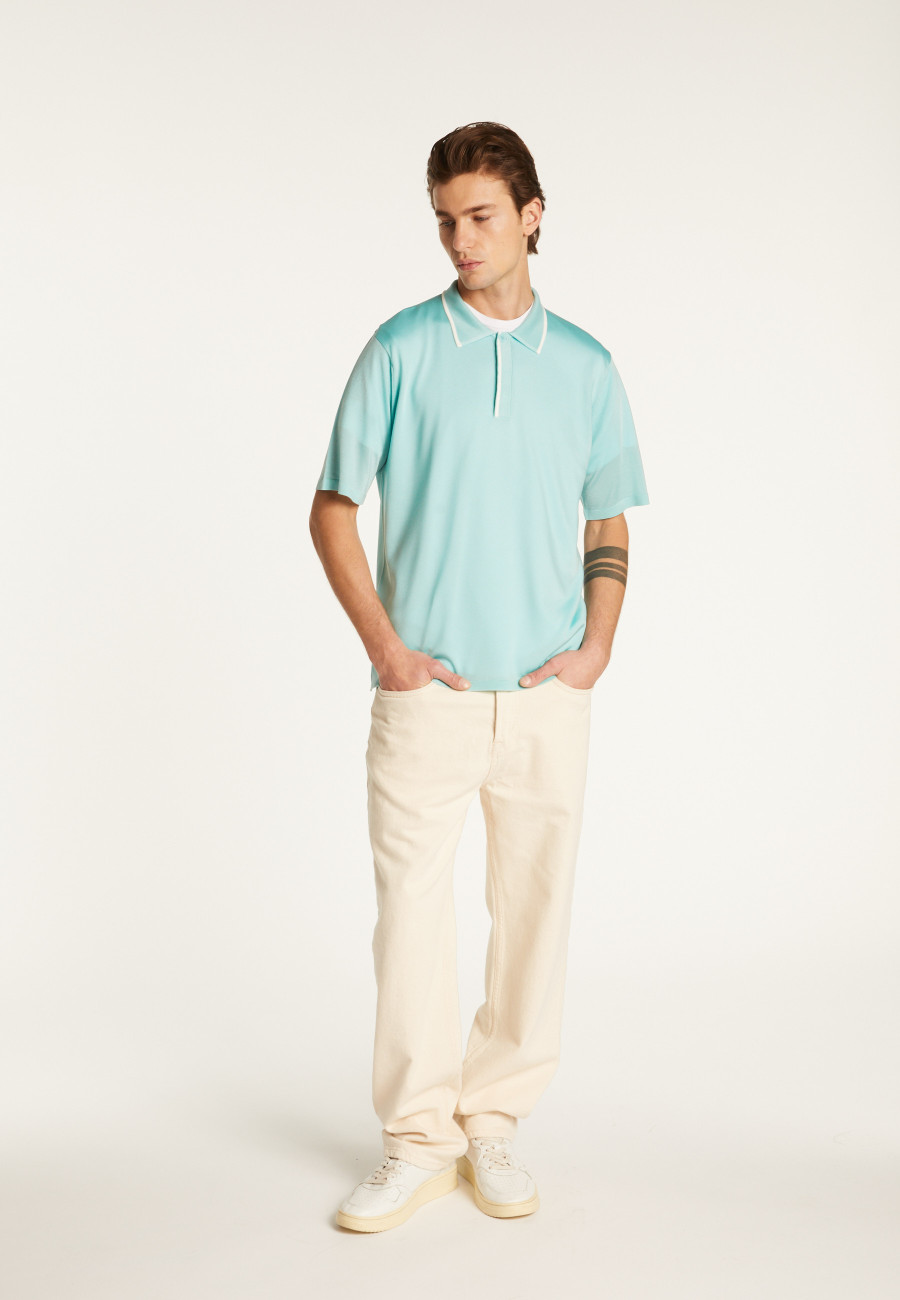 Polo in light thread - Malcom