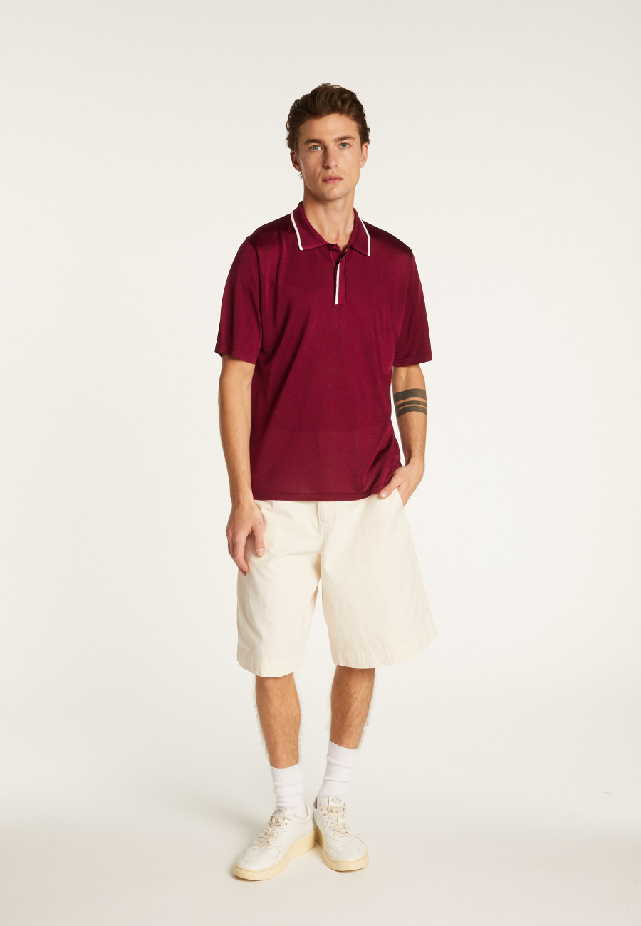 Polo in light thread - Malcom