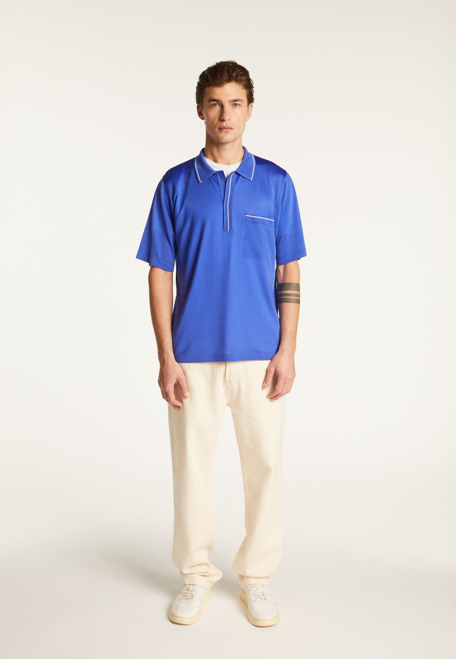 Light thread polo shirt - Montayang Light thread polo shirt - Montayang