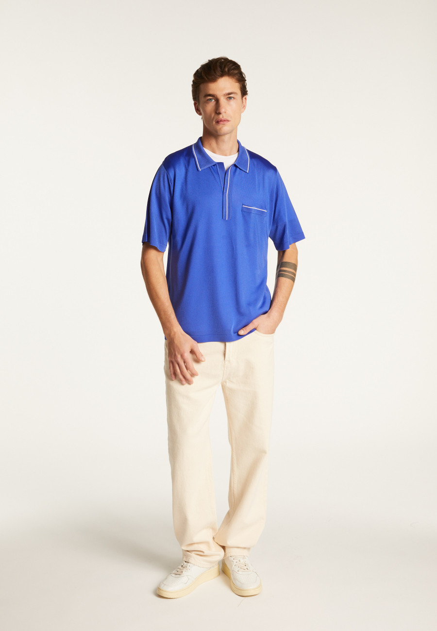 Light thread polo shirt - Montayang Light thread polo shirt - Montayang