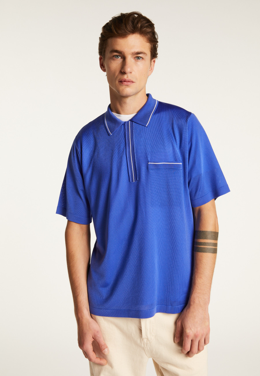 Light thread polo shirt - Montayang Light thread polo shirt - Montayang