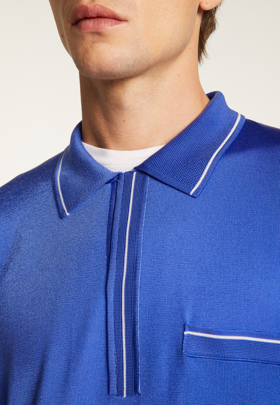 Light thread polo shirt - Montayang Light thread polo shirt - Montayang