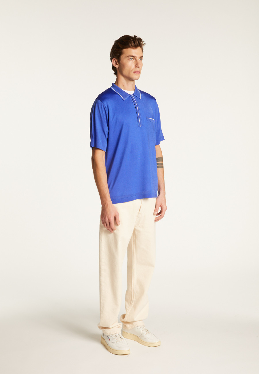 Light thread polo shirt - Montayang Light thread polo shirt - Montayang