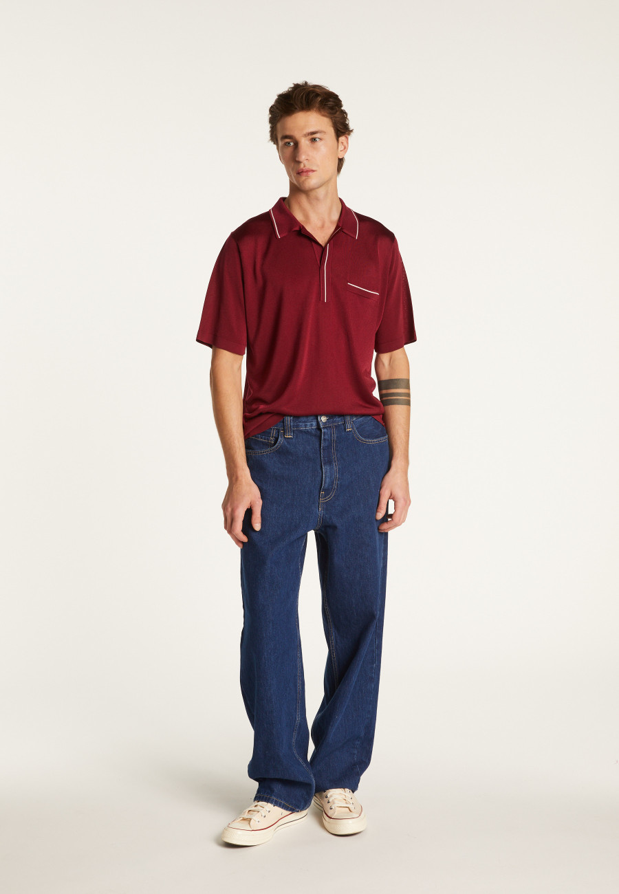 Light thread polo shirt - Montayang