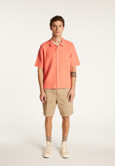 Chemise en coton - Marin