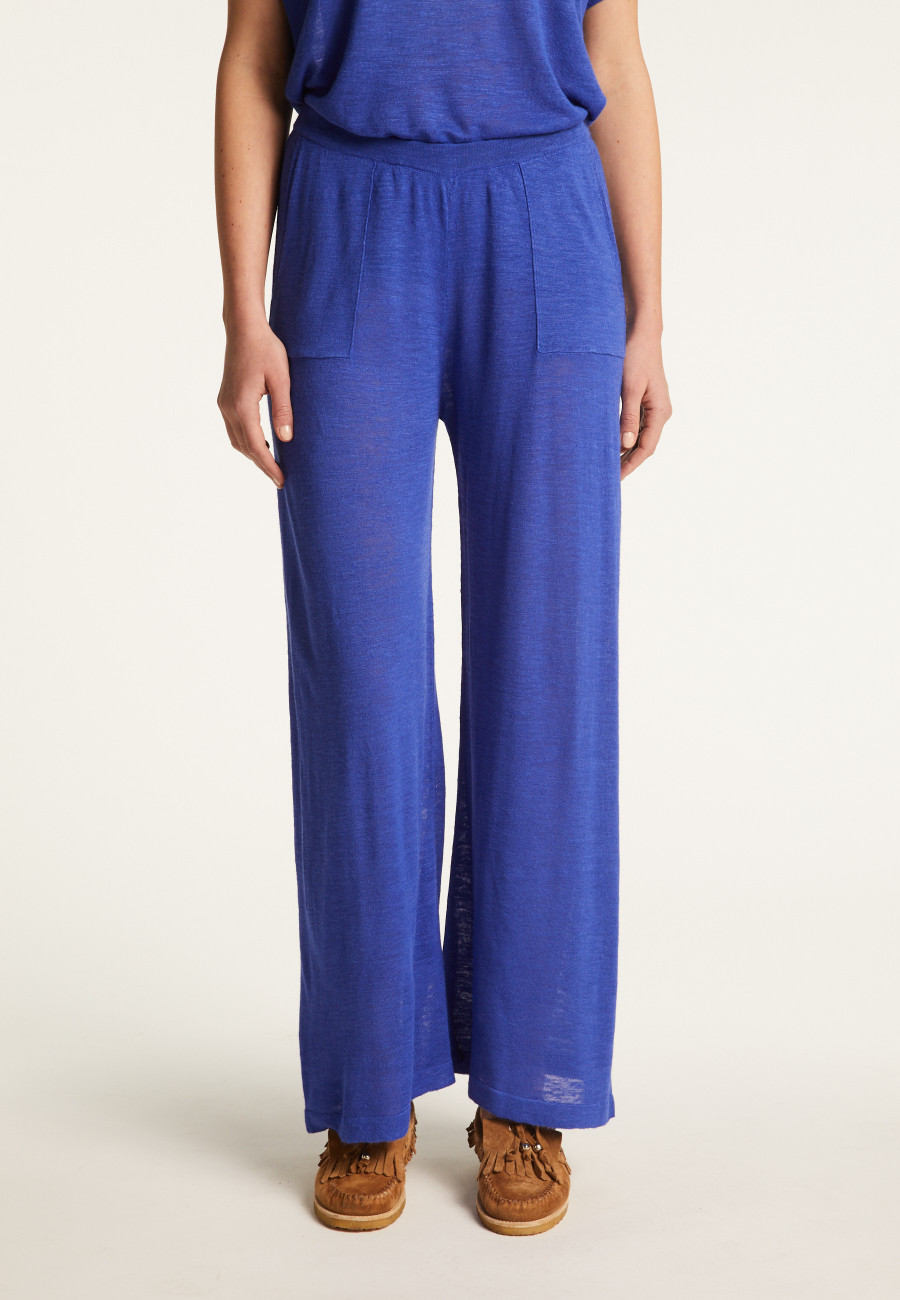 Slub linen pants - Debora