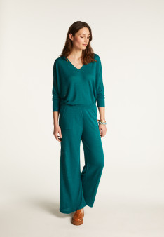 Pantalon en lin flammé - Debora