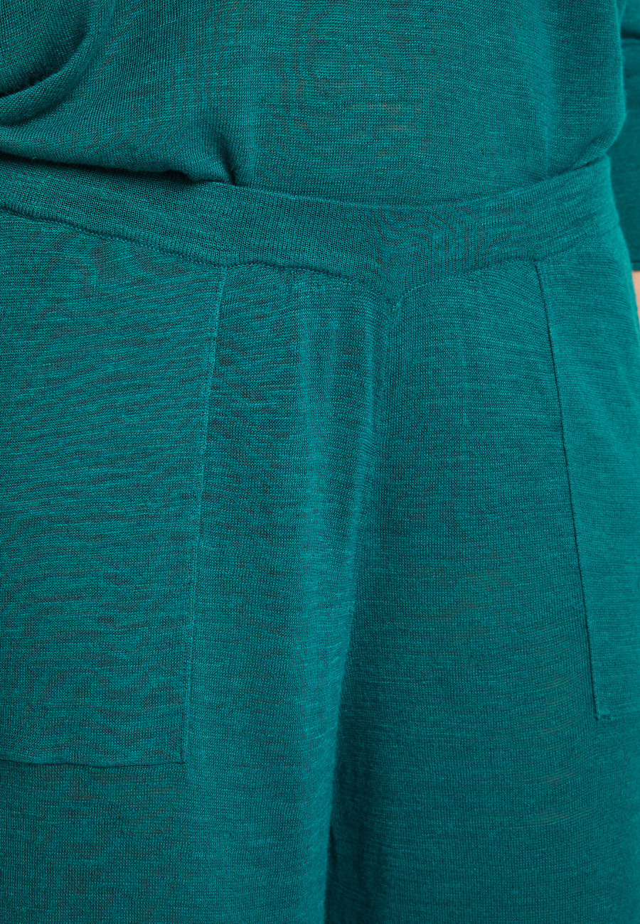 Slub linen pants - Debora