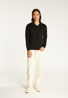 Merino wool long sleeve sweater - Elmo