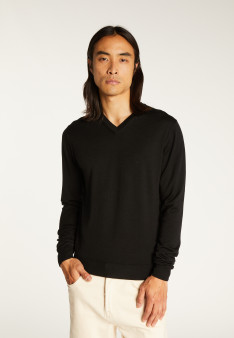 Merino wool long sleeve sweater - Elmo