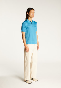 Polo homme en Fil lumière | Montagut Paris site officiel