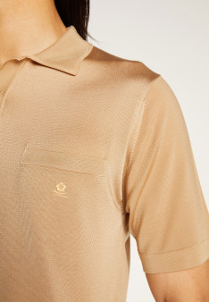Polo homme en Fil lumière | Montagut Paris site officiel