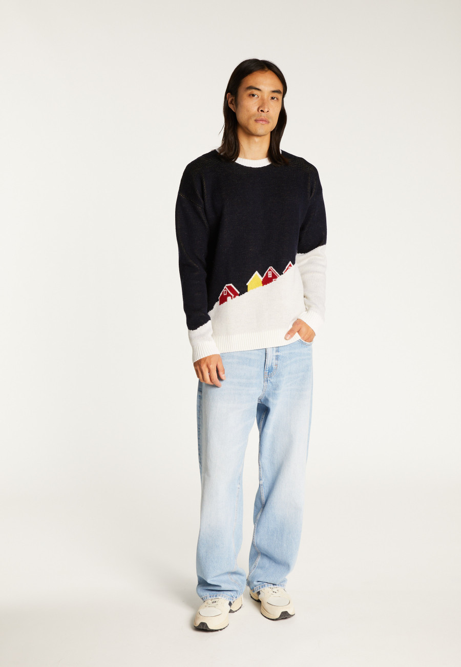 Merino wool graphic sweater - Stanley