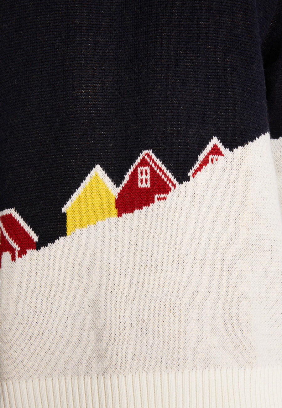 Merino wool graphic sweater - Stanley
