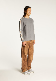 Wool-blend tricolour sweater - Sigur