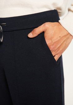 Pantalon à poches en laine mélangée - Silas