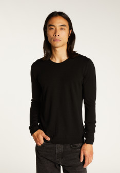 Pull col rond en 100% laine mérinos - Bardem