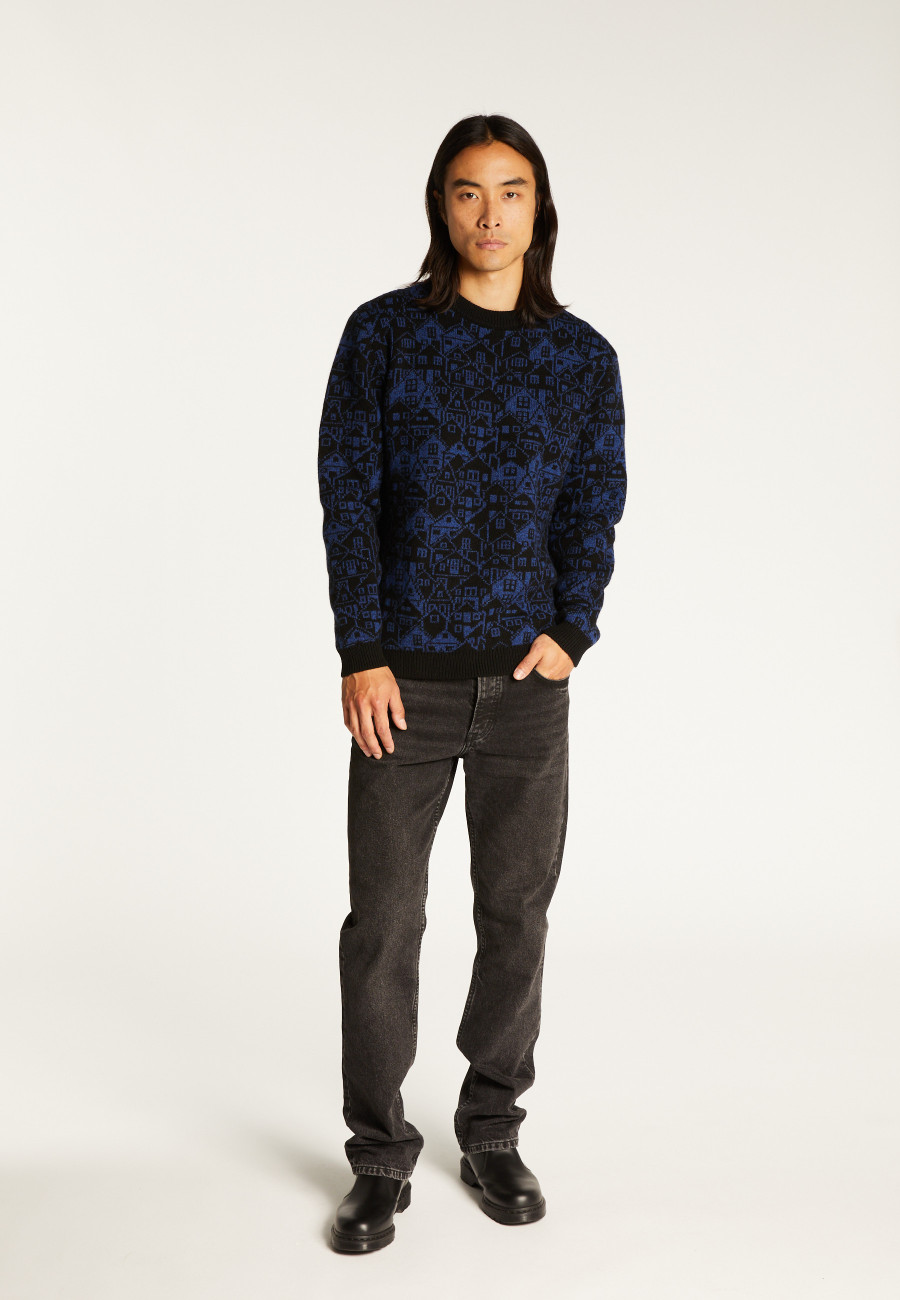 Mixed wool and cashmere sweater - Swann