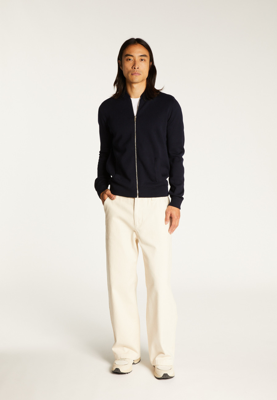 Merino wool pocket jacket - Archibald