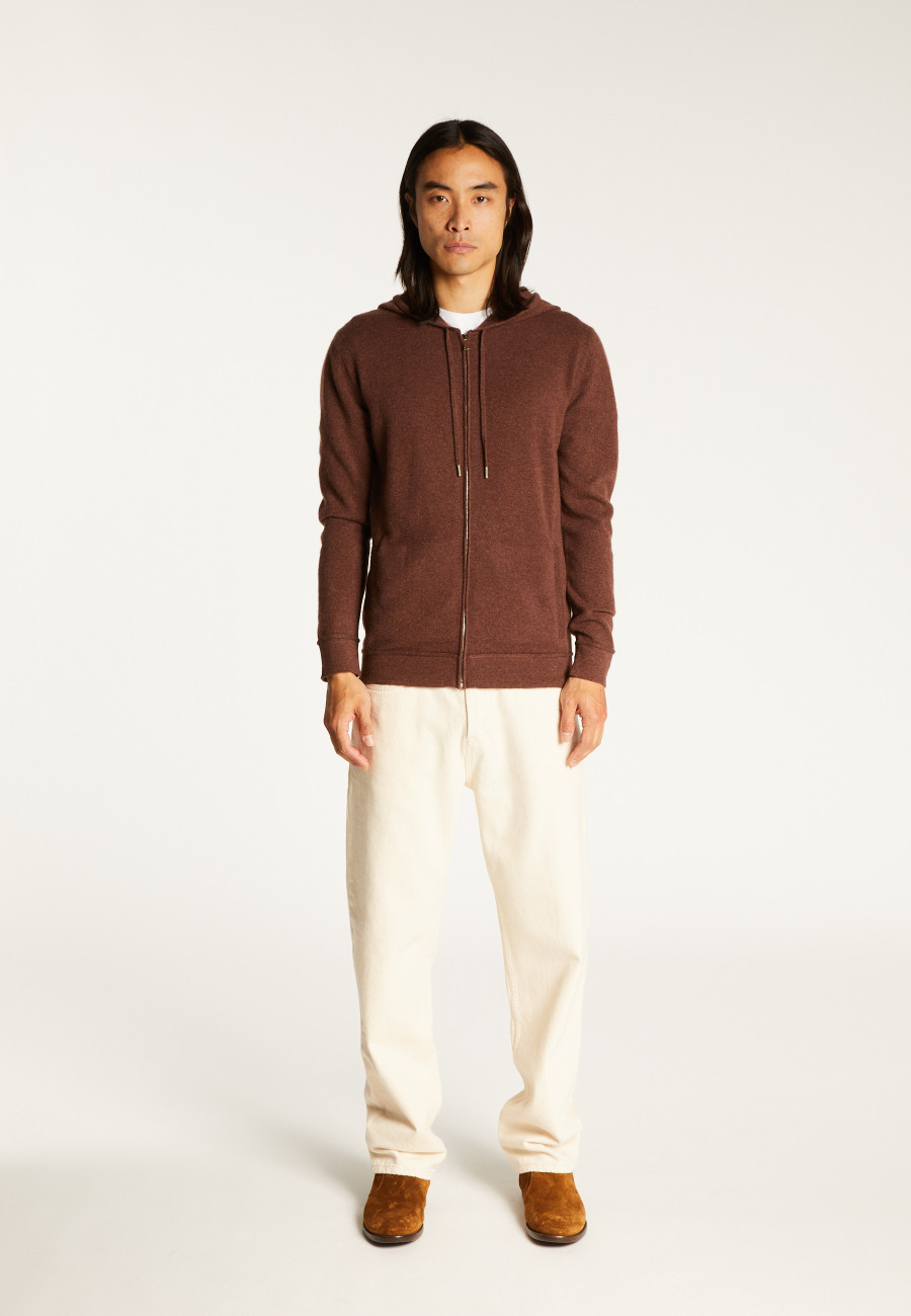 Cashmere Zip Hoodie - Bradley