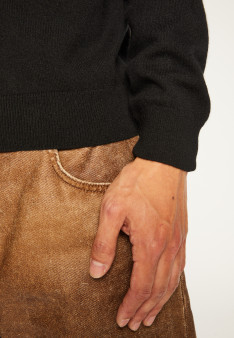 Cashmere high-neck sweater - Esteban
