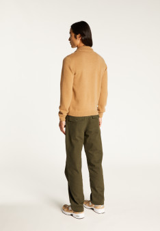 Zipped jacket in 4-ply cashmere - Balthazar