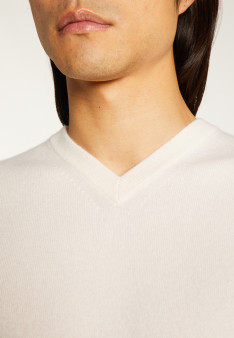 Cashmere V-neck sweater - Evann