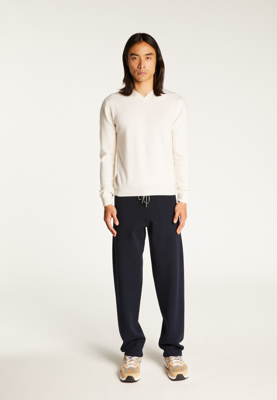 Cashmere V-neck sweater - Evann