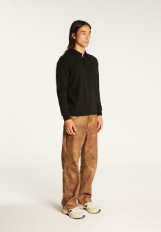 Cashmere polo neck sweater - Emerson