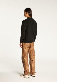 Cashmere polo neck sweater - Emerson