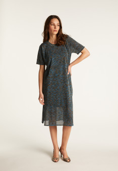 Dabia iridescent long dress