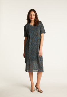 Dabia iridescent long dress