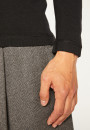Pull col tunisien en laine - Bonno
