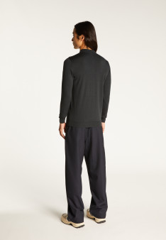 Pull col polo en laine - Eni