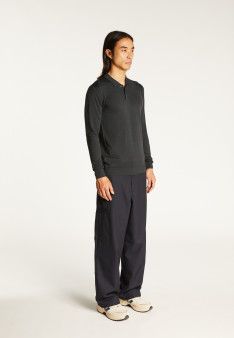 Pull col polo en laine - Eni