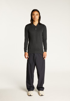 Pull col polo en laine - Eni