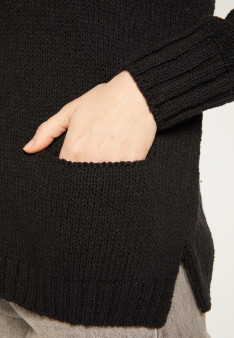 Cardigan en col V en laine et soie - Bilan