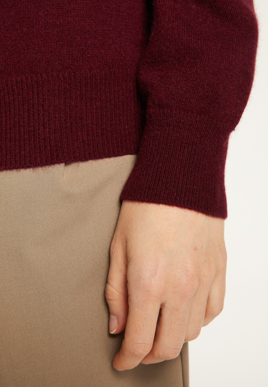 Pull col V en cachemire BERTILLE
