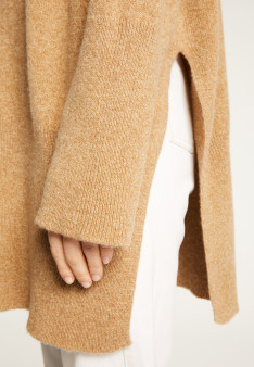 Long loose sweater in wool and cashmere - Galicia
