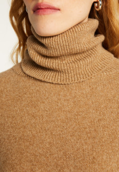 Long loose sweater in wool and cashmere - Galicia