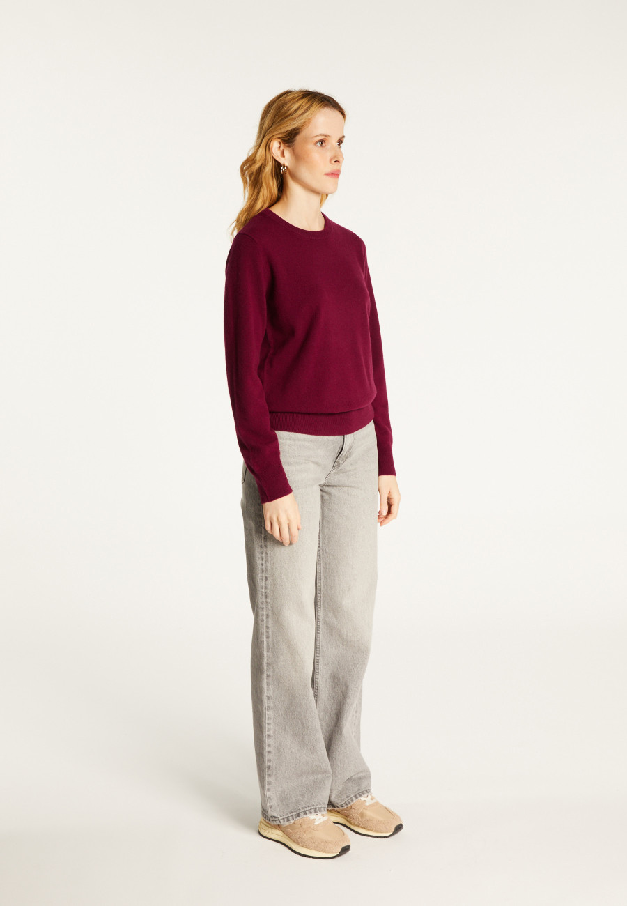 Round neck cashmere sweater - Abeline