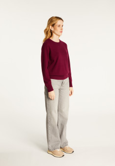 Round neck cashmere sweater - Abeline