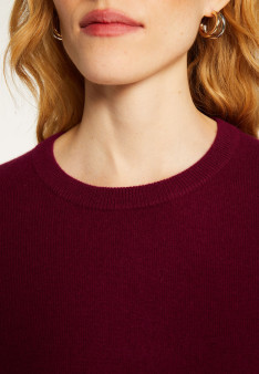Round neck cashmere sweater - Abeline