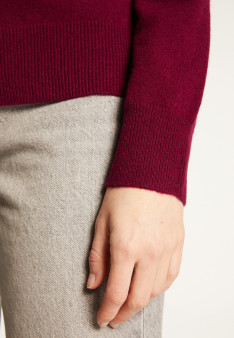 Round neck cashmere sweater - Abeline