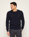 Twisted sweater in cotton - Ridwane