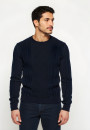 Twisted sweater in cotton - Ridwane