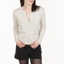 Cardigan en coton Maude 6114 Recif - 82 Ecru